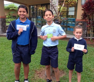 Congratulations to Tiani, grade 5; Thai, grade 4; and Hina, grade 3 for being our December ixl math drawing winners!  