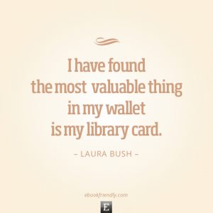 library-quote-laura-bush
