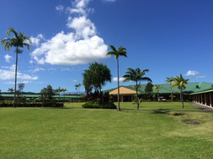 This is a picture of Hā`aeamahi Dining Hall where we have our meals. 
