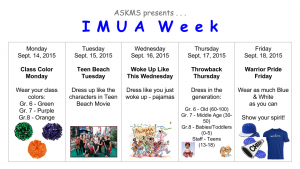 Imua Week Flyer