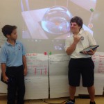 Cade & Makana share ipad tip on stop motion/elapse time video making