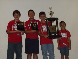 Maui County Math Matters 2009 winning team 
