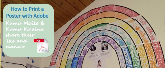 Webinar ~ How to Print a Poster with Adobe PDF