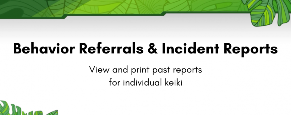 Infinite Campus: View Past Behavior Referrals and Incident Reports