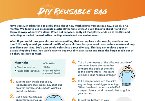 DIY Reusable Bag