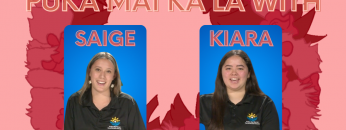 Saige and Kiara